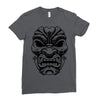 samurai warrior Ladies Fitted T-Shirt