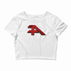 3D ART LOGO Crop Top