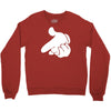 mouse hands ym Crewneck Sweatshirt