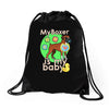 my boxer is my baby1 Drawstring Bags