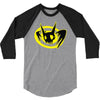 arkham orgins joker bat 3/4 Sleeve Shirt