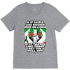 if it tastes like chicken, funny rude ideal birthday present V-Neck Tee
