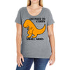 licensed to carry small arms Ladies Curvy T-Shirt