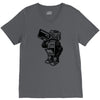dance robot music old V-Neck Tee