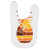 pineapple and beach Baby Bibs