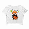 red fox 2 Crop Top