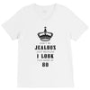 Don't Be Jealous Just Because Look This Good At 80 V-Neck Tee