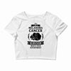 I am a Melanoma Cancer Survivor - What's Your Superpower? Crop Top