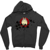 Totoro Japan Cherry Zipper Hoodie
