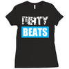 dirty beats Ladies Fitted T-Shirt