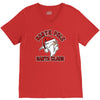 north pole santa claus V-Neck Tee