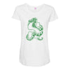 house snake Maternity Scoop Neck T-shirt