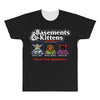 basements and kittens All Over Men's T-shirt