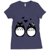 totoro Ladies Fitted T-Shirt