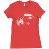 trek wars womens funny Ladies Fitted T-Shirt