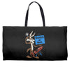 looney tunes genius at work Weekender Totes