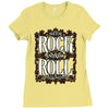 let's rock and or roll Ladies Fitted T-Shirt