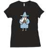 wizard pizza Ladies Fitted T-Shirt