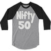 nifty 50 3/4 Sleeve Shirt