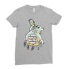 ghost just here for the boos Ladies Fitted T-Shirt