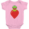 Kermit Strawberry Baby Bodysuit
