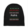 ugly christmas papa Baby Beanies