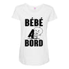 bebe a bord Maternity Scoop Neck T-shirt