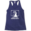 pixel wedding under new management Racerback Tank