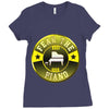 piano shirt fear the piano funny Ladies Fitted T-Shirt