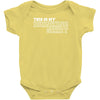 my drinking shirt funny Baby Bodysuit