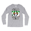 if it tastes like chicken, funny rude ideal birthday present Long Sleeve Shirts