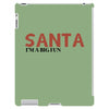 santa i'm a big fun iPad 3 and 4 Case