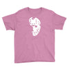 halloween hockey mask Youth Tee