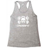 crossfit skull Racerback Tank