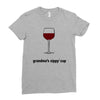 grandmas sippy cup Ladies Fitted T-Shirt