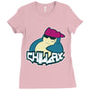 chillax Ladies Fitted T-Shirt