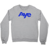 vote aye for scotland scottish yes independence Crewneck Sweatshirt