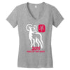 2015 year of the goat Women's V-Neck T-Shirt