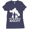 I'm Alway Angry Ladies Fitted T-Shirt