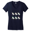 unihorn 101 Women's V-Neck T-Shirt