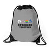 Stronger Together Drawstring Bags
