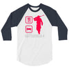eat sleep battlefield 3/4 Sleeve Shirt
