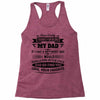 Dear Daddy... Racerback Tank