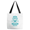 I am a Ovarian Cancer Survivor - What's Your Superpower? Tote Bags