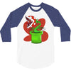 piranha plant 3/4 Sleeve Shirt