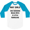 May Girls 3/4 Sleeve Shirt