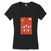 light on Women's V-Neck T-Shirt