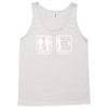 fishing   problem solved mens funny Tank Top