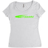 kawasaki team Women's Triblend Scoop T-shirt