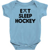 eat sleeo hockey Baby Onesie